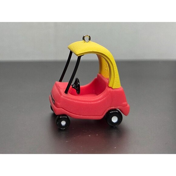 Hallmark 2015 Little Tikes Cozy Coupe Christmas Tree Keepsake Ornament NOS - Picture 5 of 11